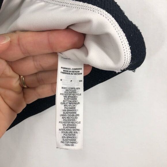 Nike Dri-Fit White Unpadded Mesh Lined Sports Bra Size Small - Picture 4 of 8